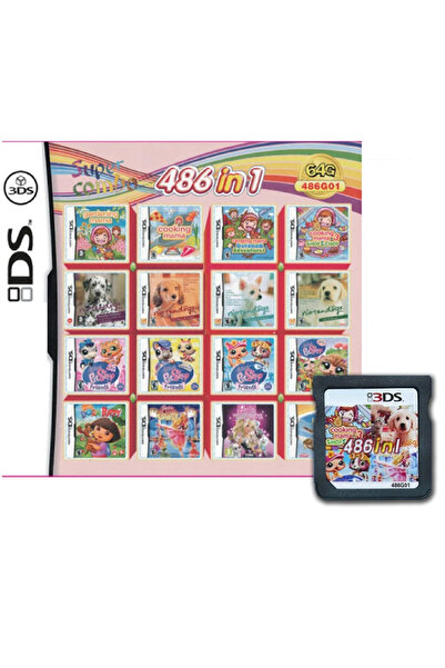 Choice1 486in1 4300 in 1 Compilation DS NDS 3DS 3DS NDSL Game Cartridge Card Video Game Handheld Player (R4