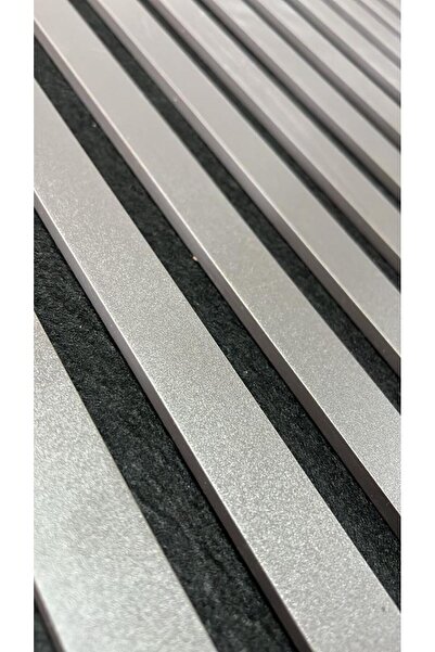 Renkli Duvarlar Hard Gri Akustik Panel 3mm Keçe ve 8mm Mdflam Pinterest Salon Ofis Duvar Paneli 50X50cm 1 Adet