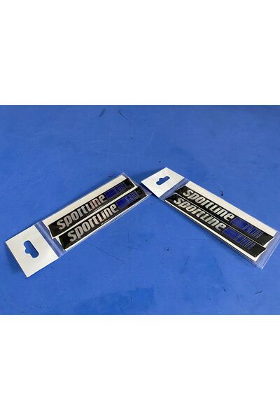 MERCEDES W124 W201 SPORTLİNE TİP YAZISI 2 ADET BENZ için