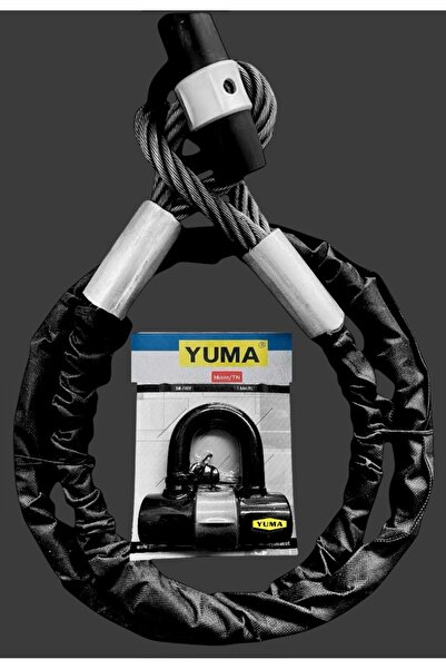 PADRİ Motosiklet 1.5 Metre 10 Mm Çelik Halat Motorsiklet Bağlama Halatı Zinci...