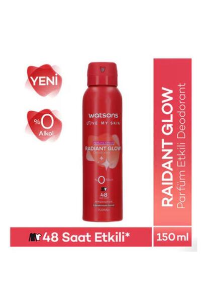 Watsons 3’lü Kadın Deodorant Seti – Seabloom Pudrasız Golden Horizon Radiant Glow 150 ml