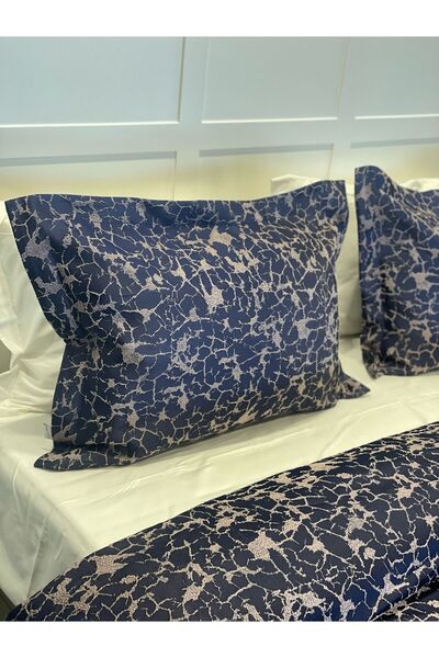 Lucien Home Jakarlı Çift Kişilik Yatak Örtüsü Takımı