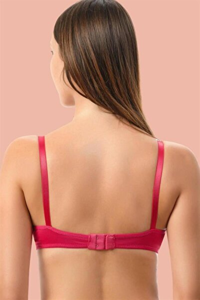 Generic Brand Red Non-Padded Micro Single Bra