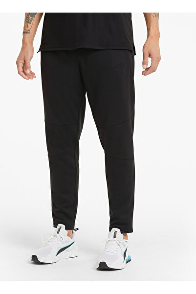Puma 52012901 TRAIN ACTIVATE PANT B Siyah Lastikli Bel Regular Fit Erkek Eşofman Altı