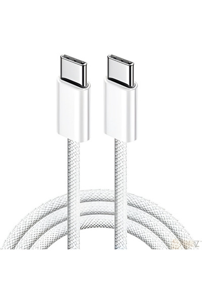 intermax İphone 15-16-Pro Max Plus Uyumlu Type-c Hasır Yeni Nesil Hızlı Şarj Kablosu