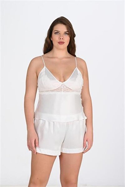 PRIMODA Aesco Великий розмір Екрю Шорти