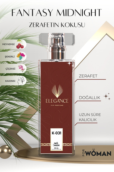 silver elegance vip perfume K-031 “fantasy Mıdnıght” Eau De Parfum (For Women)