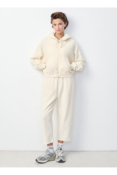 American Vintage Ekru Kadın Eşofman Altı BOBY05AE25_ECRU