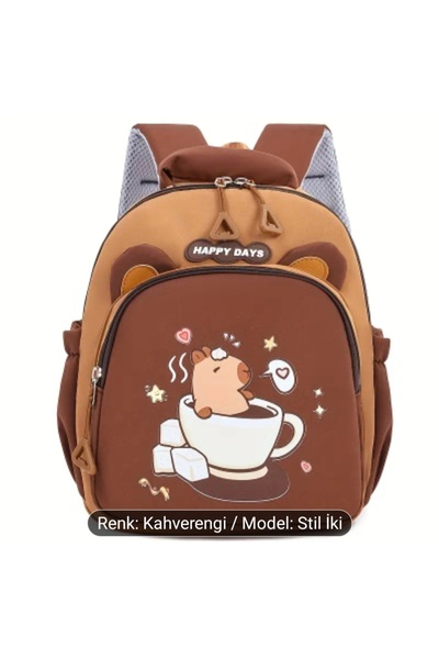 SANRIO CAPYBARA DESENLİ ANAOKULU ÇANTASI