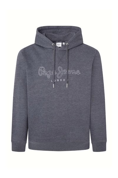 Pepe Jeans Hooded Collar Gray Men's Sweatshirt Pm582718-961 New Nouvel Hoodie