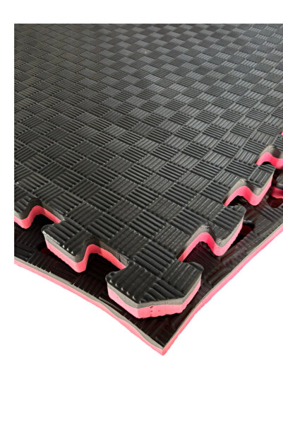 ELGA Tatami 100 X 100 X 26 Mm Kırmızı - Siyah Çift Renkli Yer Minderi