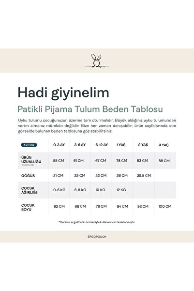 ergopouch Australia Organik Pamuklu Pijama Tulum (0.2 TOG)