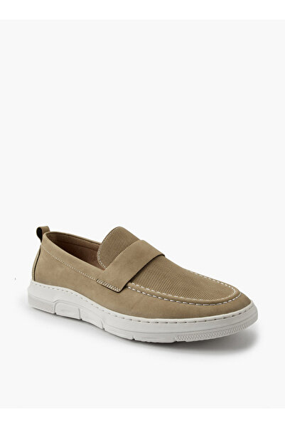 LBL by Shoexpress Solid Slip-On Loafers with Pull Tabs