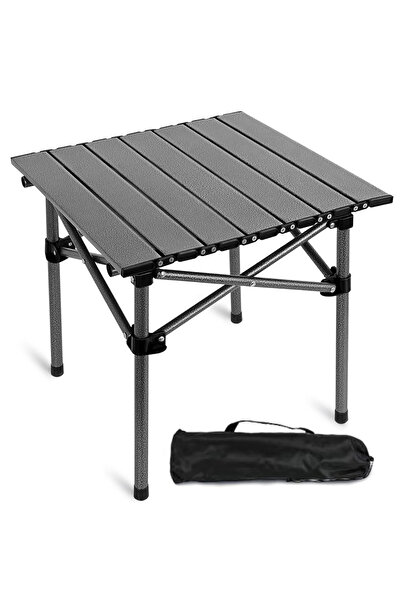 AGD طاولة قابلة للطي للتخييم والنزهات المحمولة مع حقيبة حمل