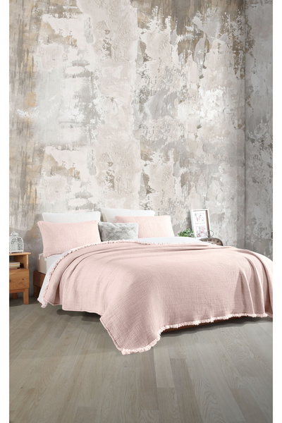 destinyhometex Pink 6 Layer Muslin Quilt / Single 170x230