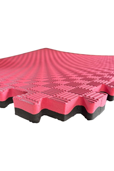 ELGA Tatami 100 X 100 X 26 Mm Kırmızı - Siyah Çift Renkli Yer Minderi