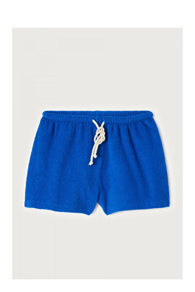 American Vintage Mavi Kadın Şort BOBY09AE25_BLEU DE PRU