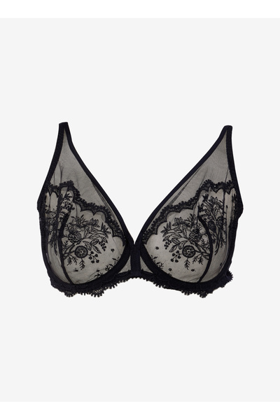 Simone Perele Siyah Balenli Sütyen 1E2319 SIMONE P