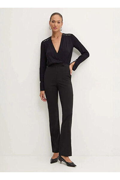 Patrizia Pepe Siyah Kadın Standart Tulum 8T0045