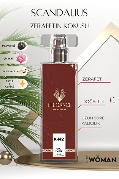 silver elegance vip perfume Scandalous Edp 50 ml – Meyvemsi Çekicilik ve Çiçe...