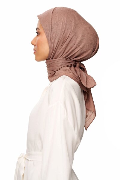 MOISCARF Eșarfă moale din bambus de cea mai bună calitate SFERA, maro rece