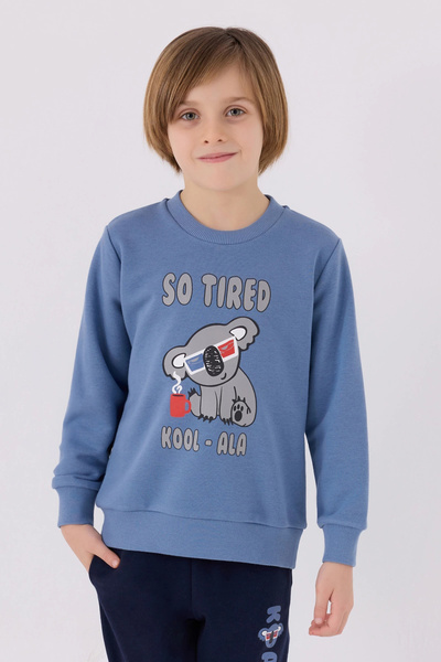 Rolypoly ERKEK ÇOCUK EŞOFMAN TAKIM - MAVİ