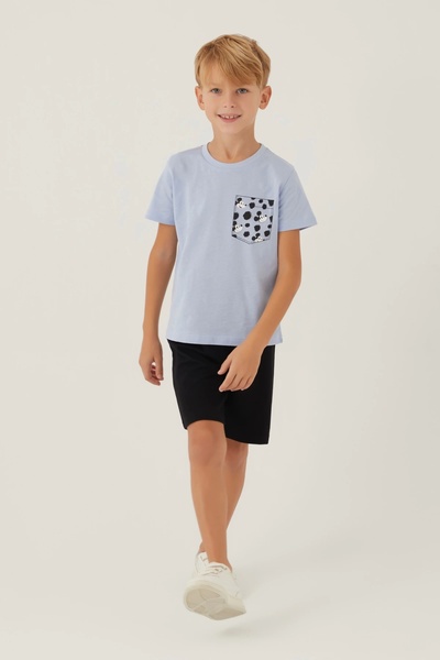 Mickey Mouse Boys' Bermuda Suit - Blue