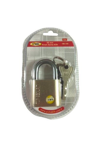 KL HOME Chrome Plated Hanging Lock -40Mm