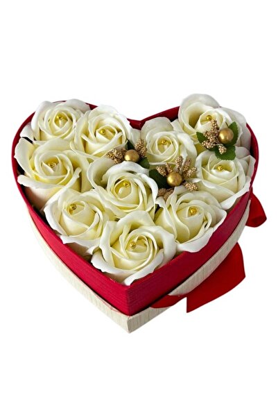 velve Ανθοσυνθέσεις Intimissimo, 10 τριαντάφυλλα σαπούνι με χειροποίητα κρύστ...