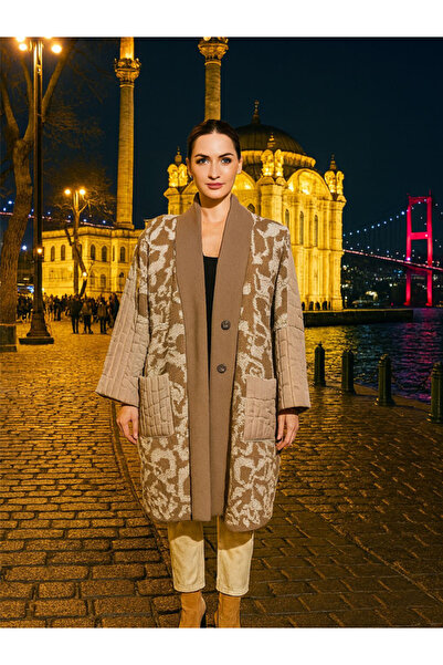 fiore fashion Women's Textured Quilted Jacket