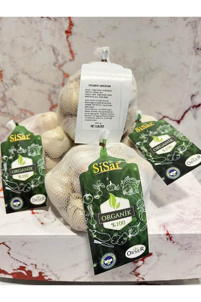 Monarda Organik Taşköprü Sarımsağı 4x250gr Sisar