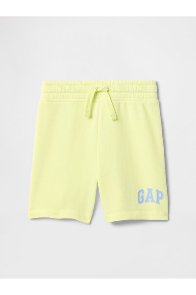 GAP Erkek Bebek Sarı Gap Logo Şort
