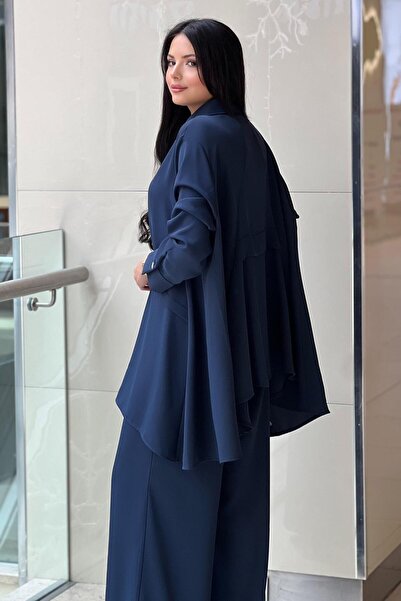 Ghisa Double Button Detailed Shirt Pant Suit