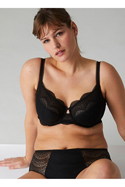 Simone Perele Siyah Balenli Sütyen 12V320