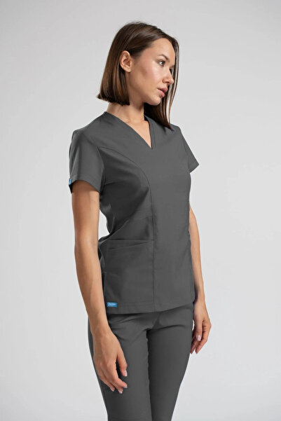 oksijen uniform Citrine - Antrasit (Tek Üst)