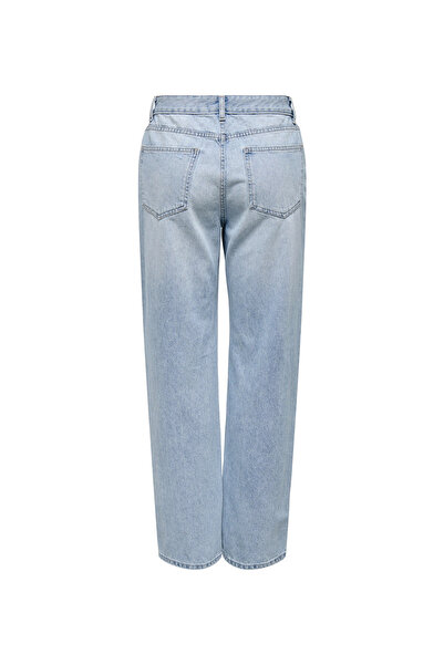 ONLY Onlella Mittlere Taille Gerade Cut Straight-Fit Jeans