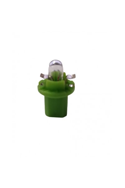 OEM Bec halogen T5 B8,5 D 12V 2W verde