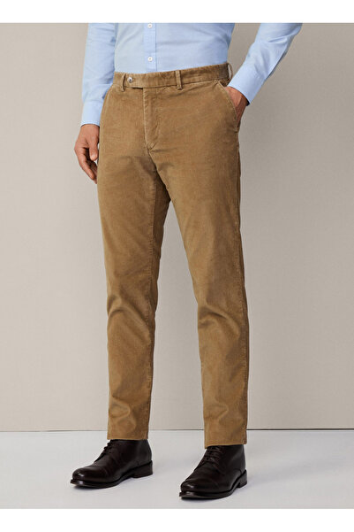 Hackett Normal Bel Normal Paça Kahve Erkek Chino Pantolon HM212656