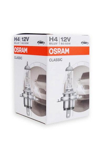 OEM Bec cu halogen, Osram, clasic, H4, 12 V, 60/55 P43T