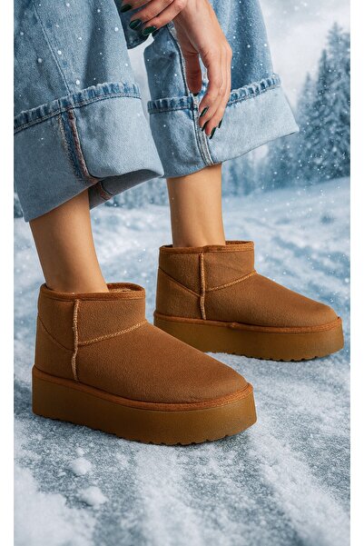 XStreet 101 SOPHIE Wedge Sole Κοντές Γυναικείες Μπότες Μάλλινες Μπότες