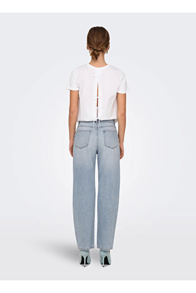 ONLY Onlella Mittlere Taille Gerade Cut Straight-Fit Jeans