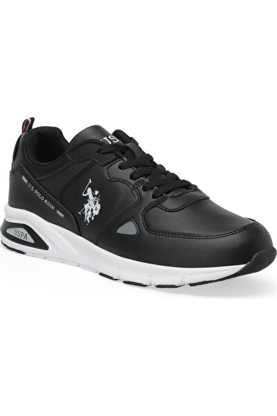 U.S. Polo Assn. Černé pánské tenisky VANCE 3PR