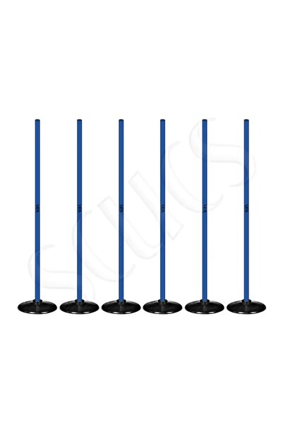 SCUCS SLALOM ÇUBUĞU KAUÇUK TABANLI 6'LI