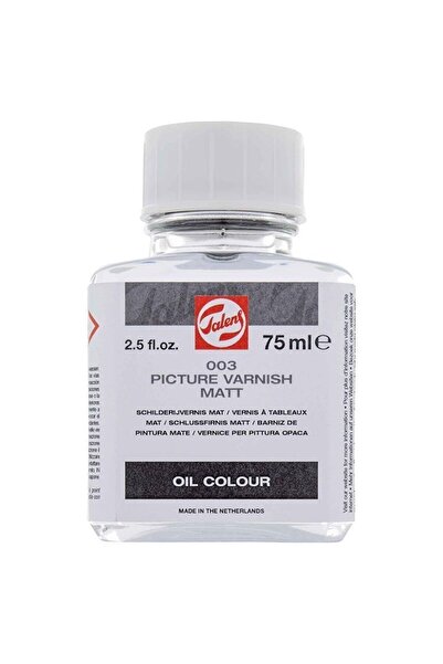 Talens Picture Varnish Matt 003 Yağlı Boya Mat Vernik 75ml - Turuncu