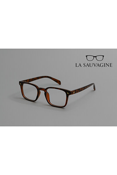 La sauvagine Tortoise Desenli Kare Unisex – Hafif & Şık