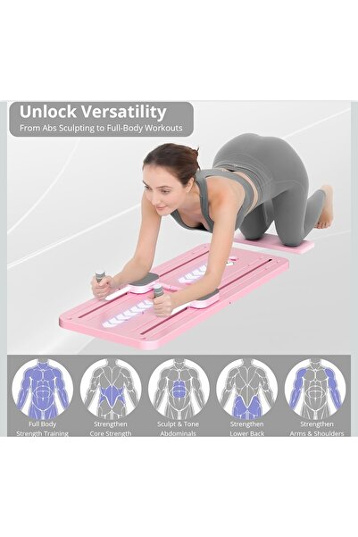 Reforcat Pilates Board ev tipi reformer çoklu hareket seti