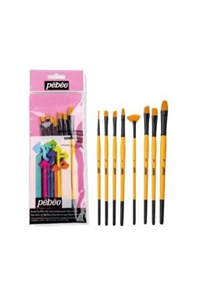 Pebeo Fırça Seti 8 Li Set-7 No: 0-2-6-12-1/4-3/8