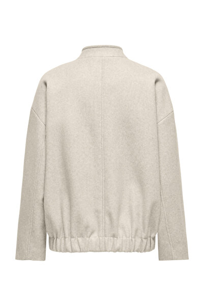 ONLY Krem Kadın Mont ONLNANCY LIFE OVERSIZE JACKET OTW C