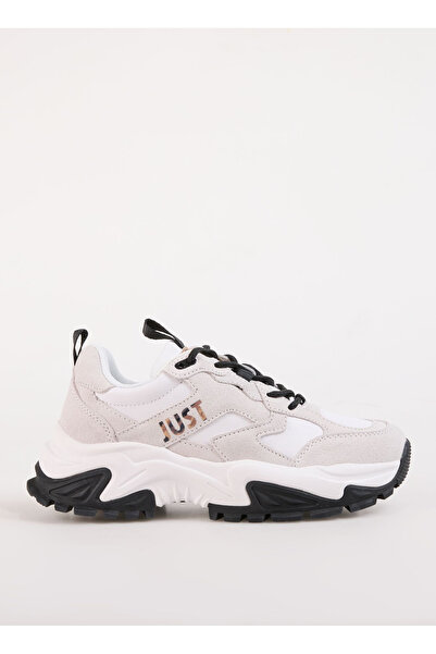Just Cavalli Beyaz Kadın deri Sneaker 77RA3SC1ZPA74003