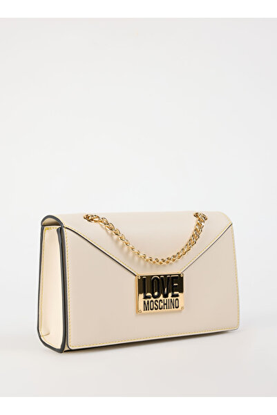 Love Moschino Beige Damen-Umhängetasche 22x13x6 cm JC4073PP1L